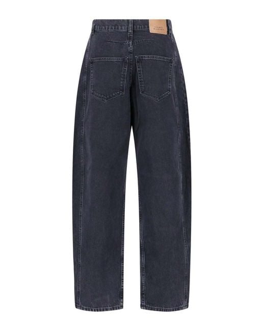 Isabel Marant Blue Loose Jeans