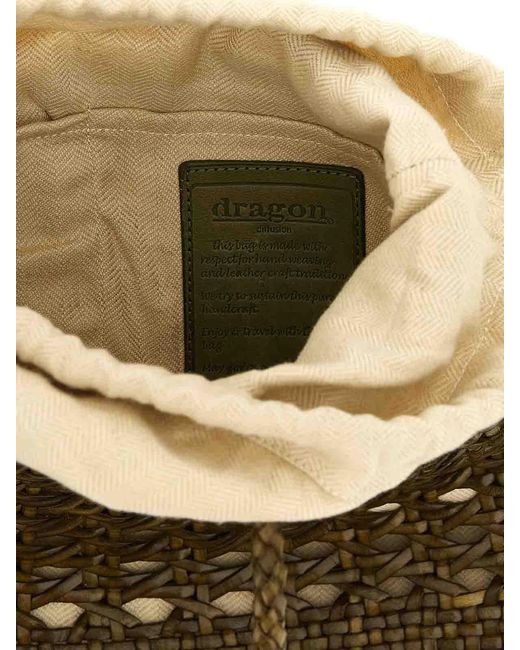 Dragon Diffusion Green Santa Cano' Handbag