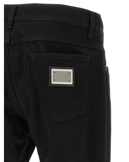 Dolce & Gabbana Black 'Mercury' Pants for men