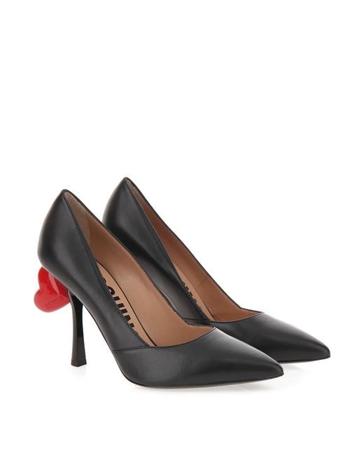 Moschino White Heart Pump