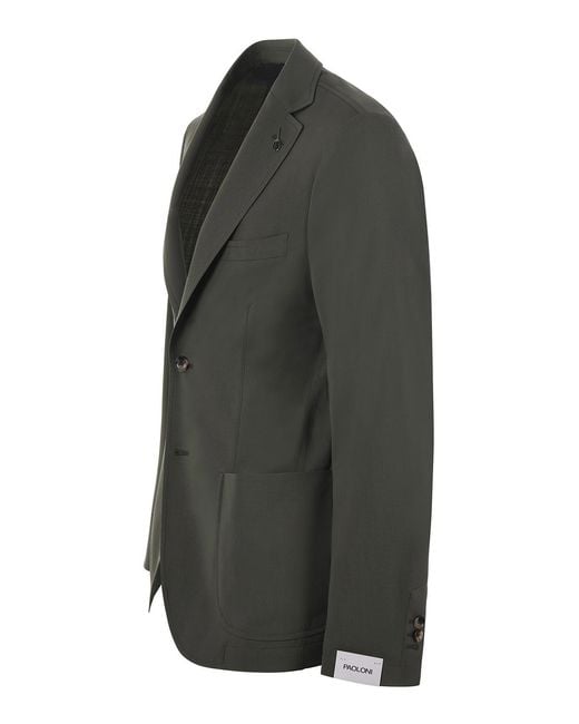 Paoloni Green Jacket for men