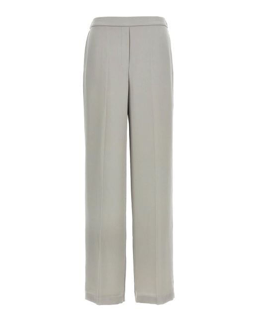 Theory Gray 'Wide Pull On' Pants