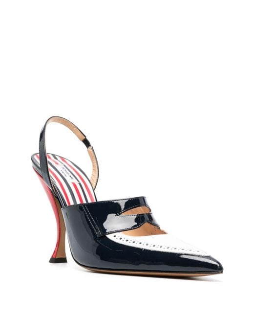 Thom Browne White Pumps