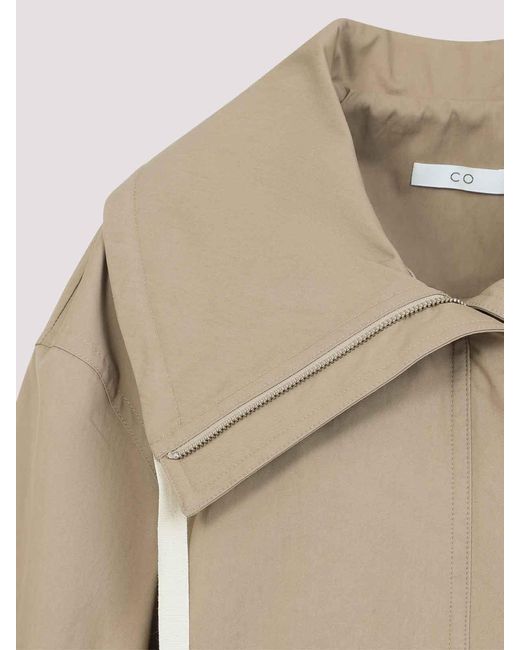 Co. Natural Rolled Llar Jacket