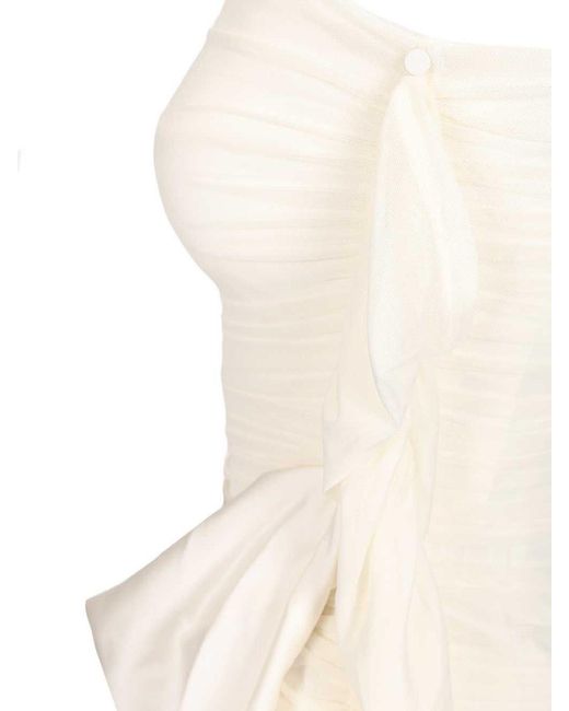 ROTATE BIRGER CHRISTENSEN White Mini Dress