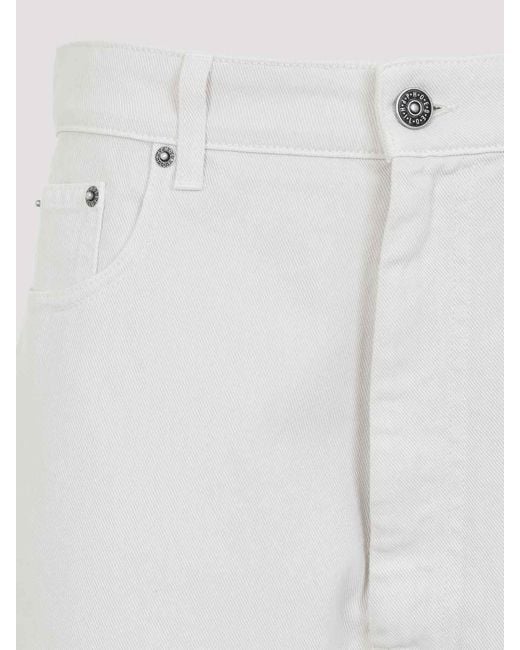 Phoebe Philo White Drop Jeans