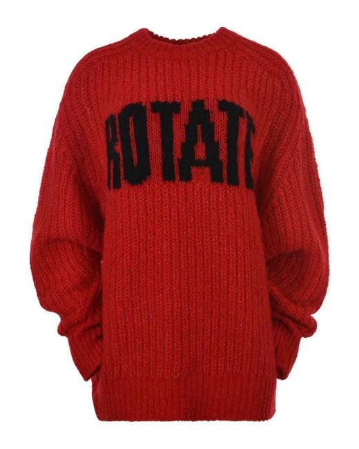 ROTATE BIRGER CHRISTENSEN Red Sweater