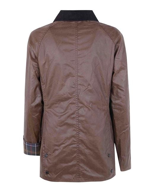 Barbour Brown Beadnell Wax Jacket