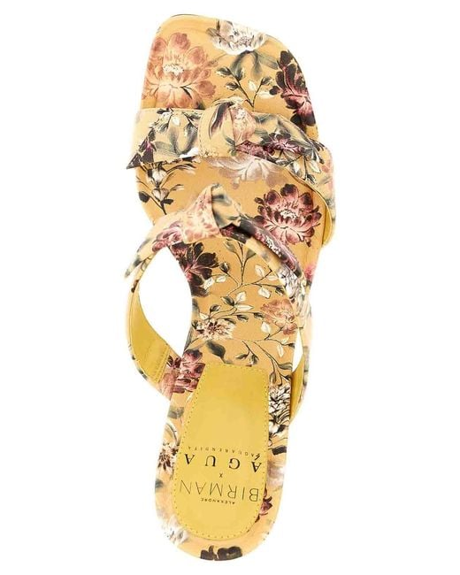 Alexandre Birman Metallic Sandals