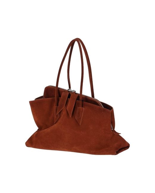 The Attico Brown Middle Hand Bag