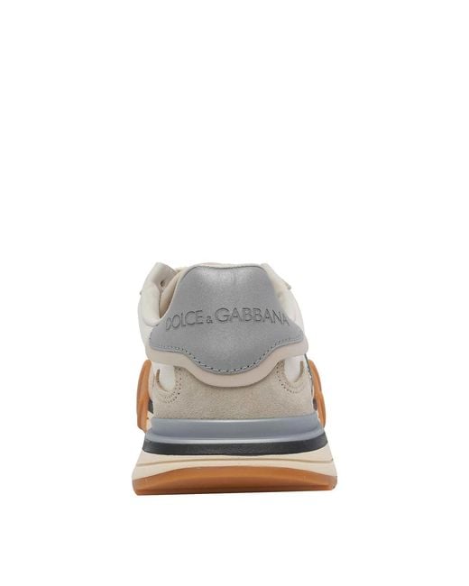 Dolce & Gabbana White Dg Athletic Sneakers