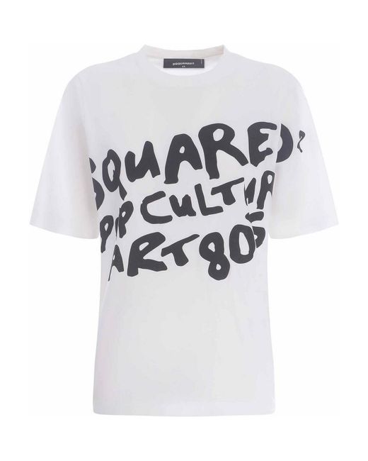 DSquared² White Tee