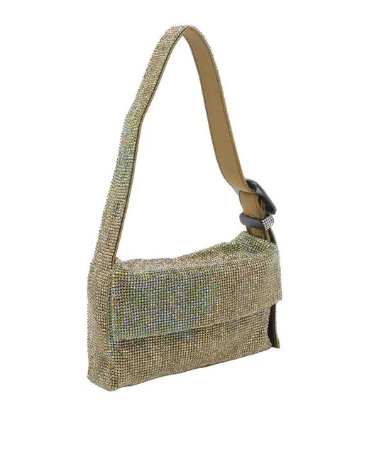 Benedetta Bruzziches Metallic Vitty La Mignon Shoulder Bag