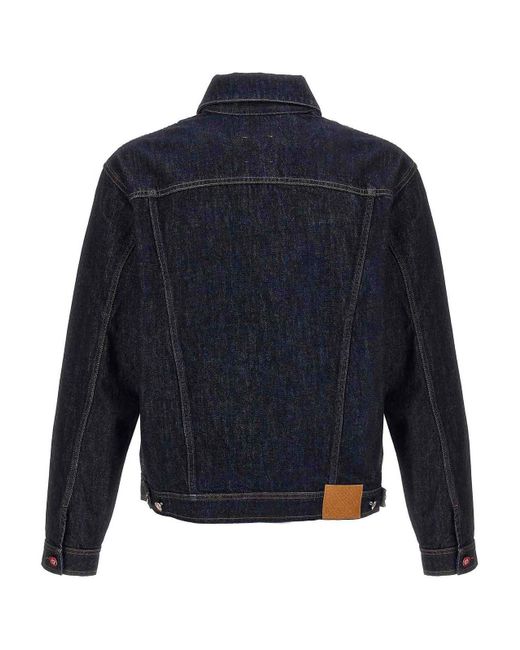 Casablanca Blue Denim Jacket for men