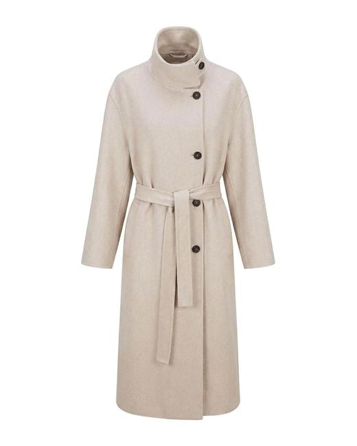 Brunello Cucinelli Natural Cashmere Overcoat