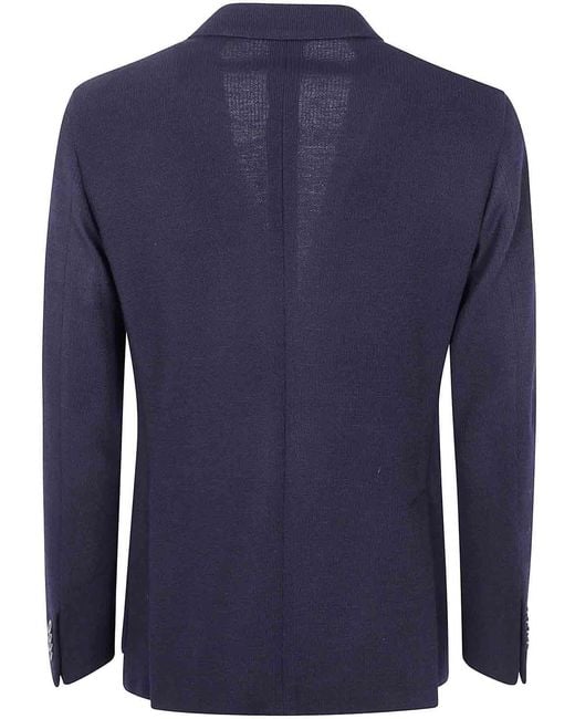 Boglioli Blue Jacket for men