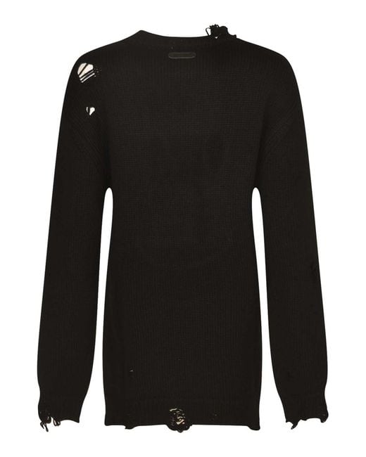Moschino Black Crewneck