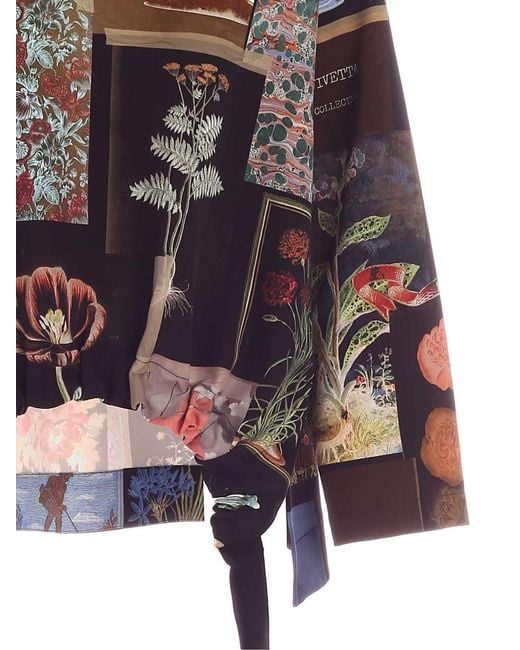 Vivetta Black Printed Blouse