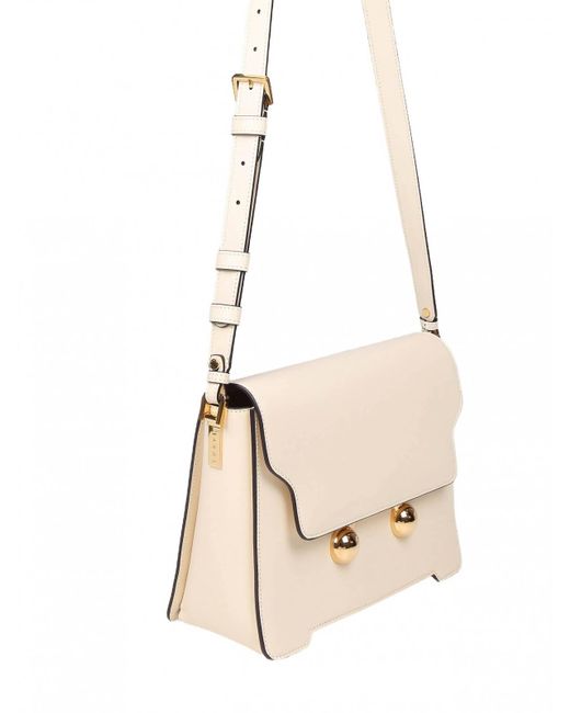 Marni Natural Trunkaroon Shoulder Bag