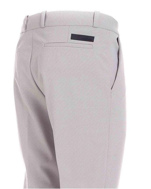 Rrd Gray Chino Micro Hammer Trousers for men