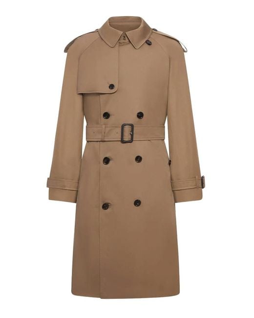 Burberry Natural Double-breasted Chestwood Trench Coat for men