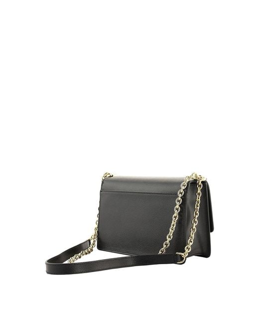 Furla Black 1927 Mini Leather Satchel Bag