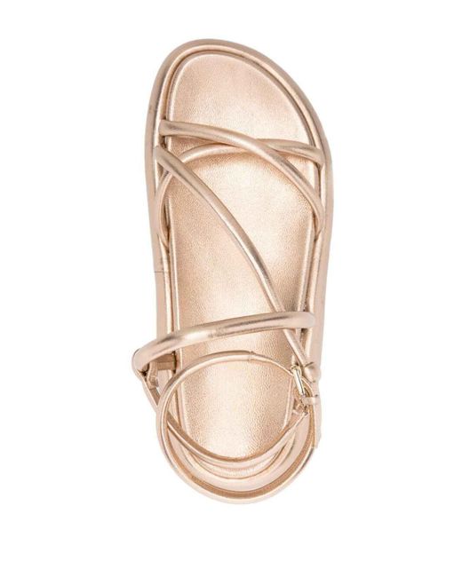 Ash Natural Leather Sandals