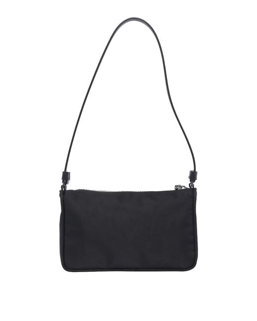 Palm Angels Black Nylon Palm Shoulder Bag