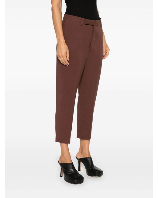 Rick Owens Brown Astaires Trousers