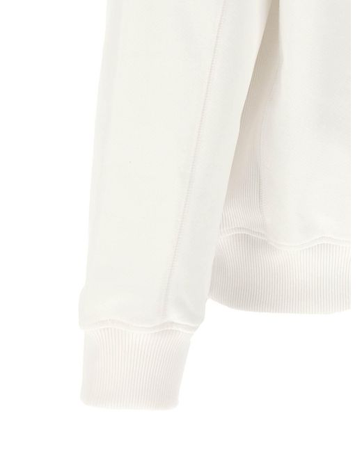Casablanca White Innocence Triangle Sweatshirt for men