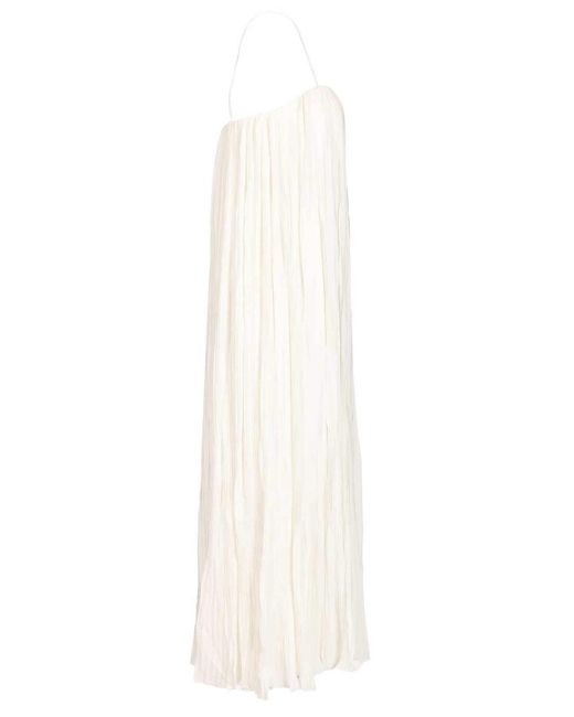 ROTATE BIRGER CHRISTENSEN White Midi Dress