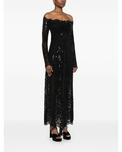 Rabanne Black Long Dress