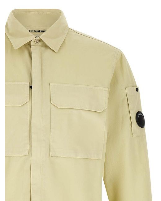 C P Company Yellow Lens' Overshirt for men
