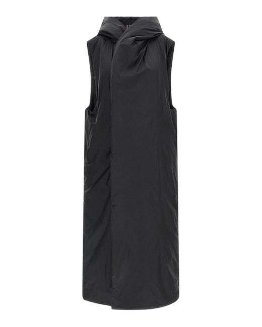 Rick Owens Black Padded Vest