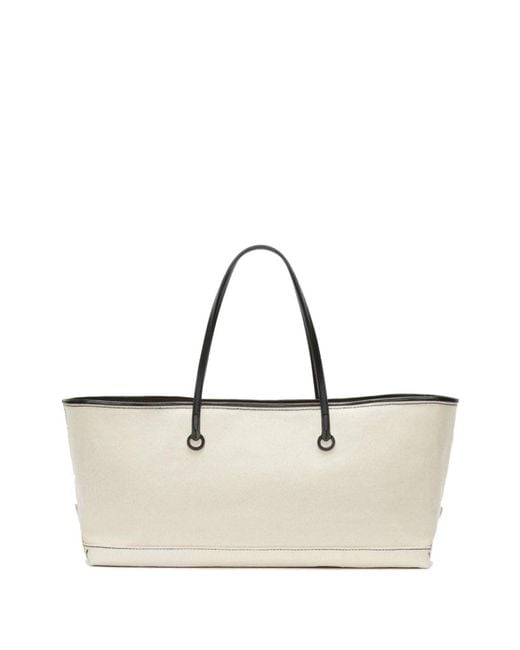 J.W. Anderson Natural Stretch Anchor Canvas Tote Bag