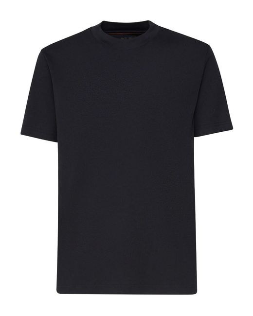 Loro Piana Black Cotton T-shirt for men
