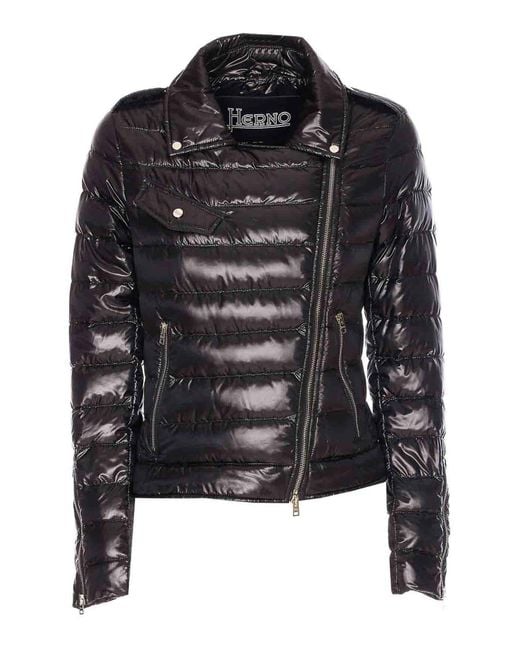 Herno Black Ultralight Bomber