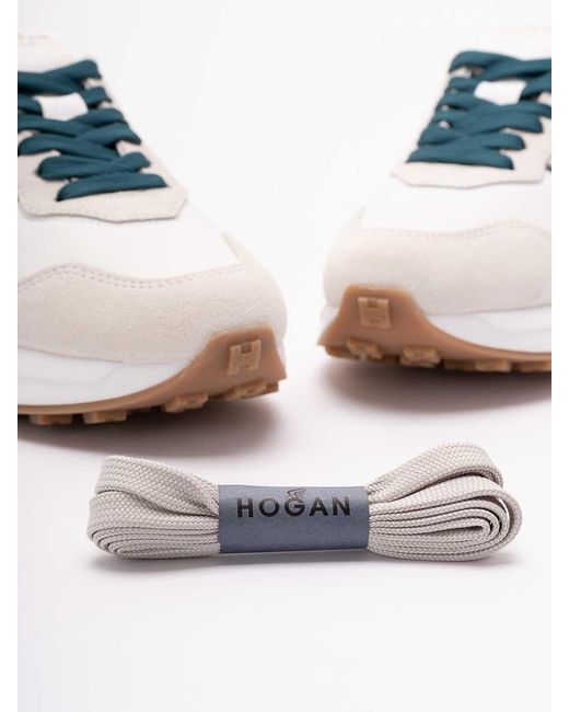 Hogan White H641' Sneakers