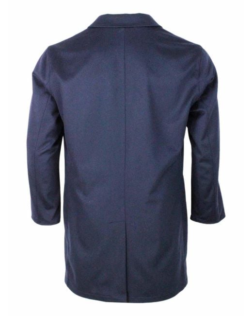 KIRED Blue Cashmere Jacket for men