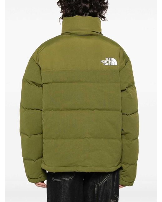The North Face Green Logoed Down Jacket for men