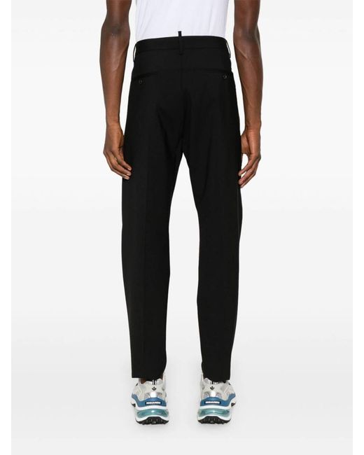 DSquared² Black Trousers for men