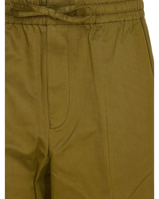 KENZO Green Cargo Pants for men