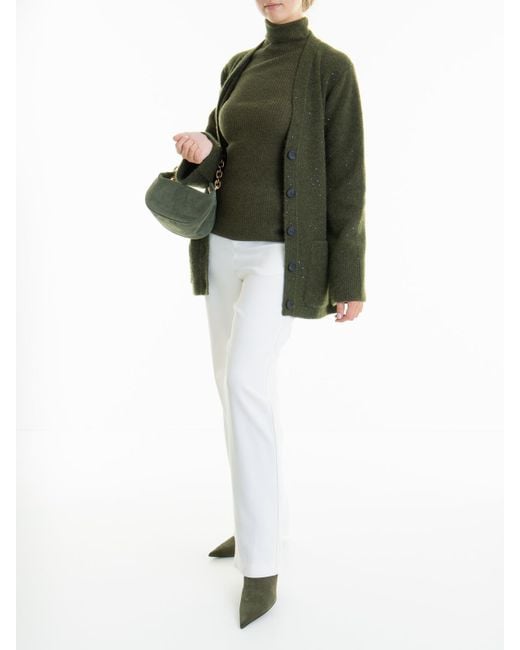 Fabiana Filippi Green Sweater