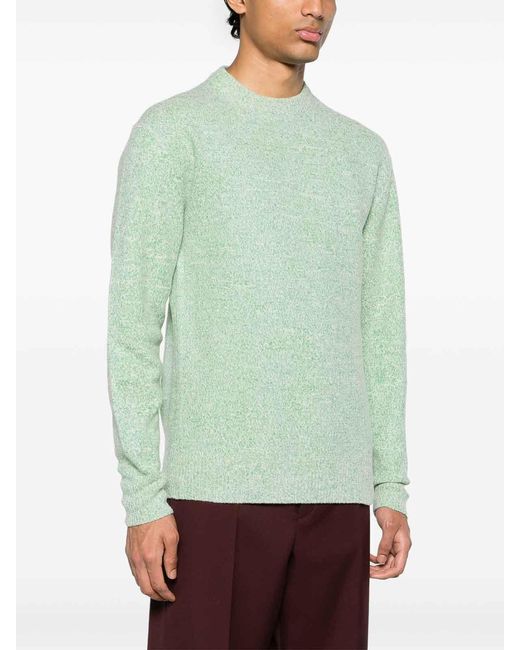 Jil Sander Green Round Neck for men