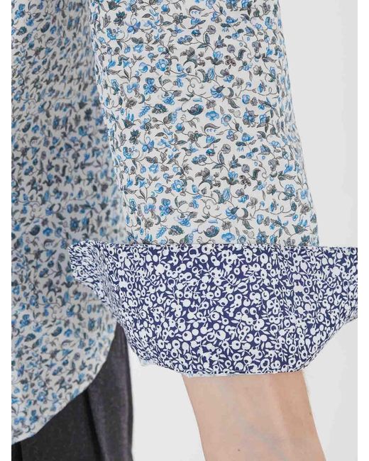 Paul Smith Blue Liberty Slim Fit Shirt for men