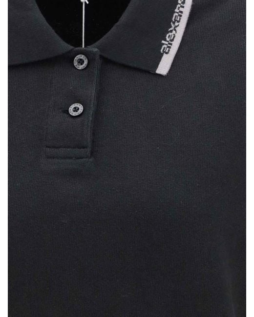 Alexander Wang Black Dress With Polo