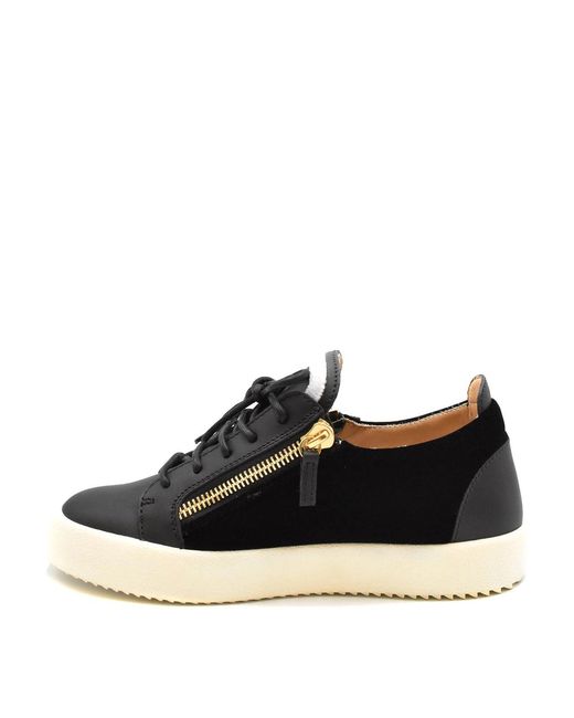 Giuseppe Zanotti Black Sneakers
