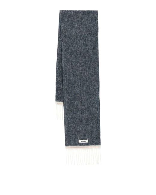 Jacquemus Blue The Chariot Echoarpe for men