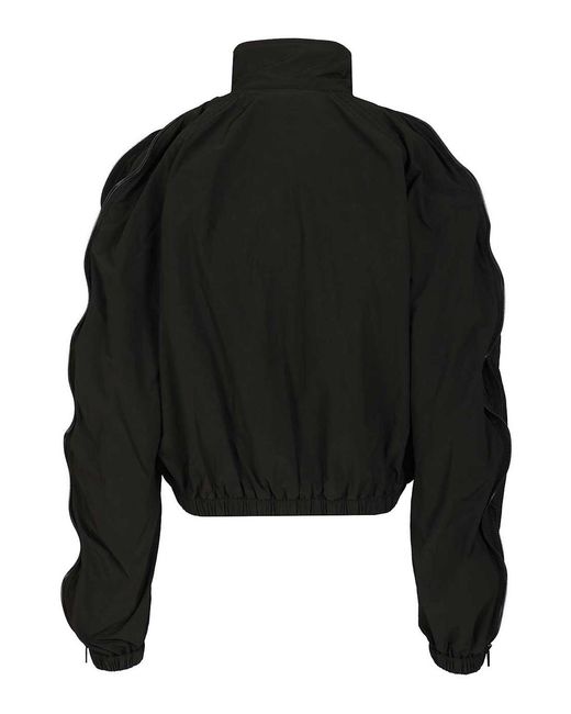 Alexander Wang Black Oversized Tracksuit Jacket