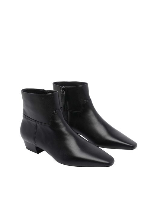 Stuart Weitzman Black Stassi Booties